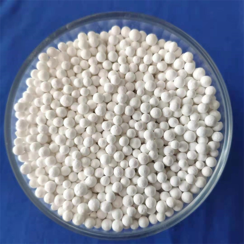 Inert Alumina Ceramic Ball Support Ball for Reaction Tower with Acid and Alkali Resistance High Temperature Resistance