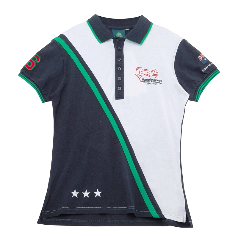 Custom Design Slim Fit Lady Golf Polo Shirt Manufacturer Apparel Embroidered Logo Golf Wear Polo Shirts for Women