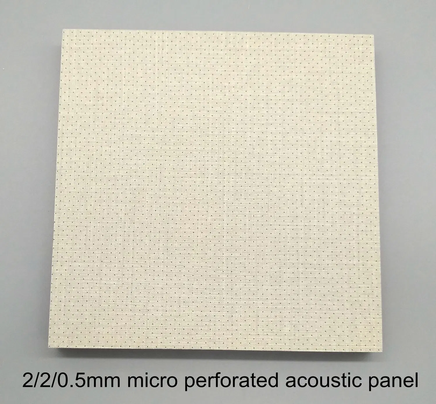 0,5mm Mikro perforiertes Akustikpanel für Wand- und Deckenschall Absorptionslösung