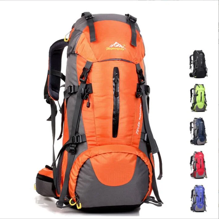 Caminatas al aire libre Camping mochila de nylon impermeable Bolsa de viaje