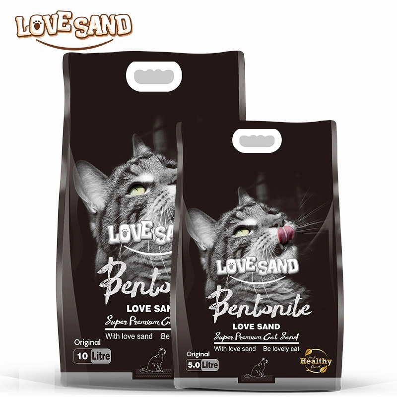 Love Sand Produce Rose Fragrance Bentonite Cat Litter Pet Product