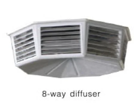 Air Diffuser Delivers Fresh Air in All Directions