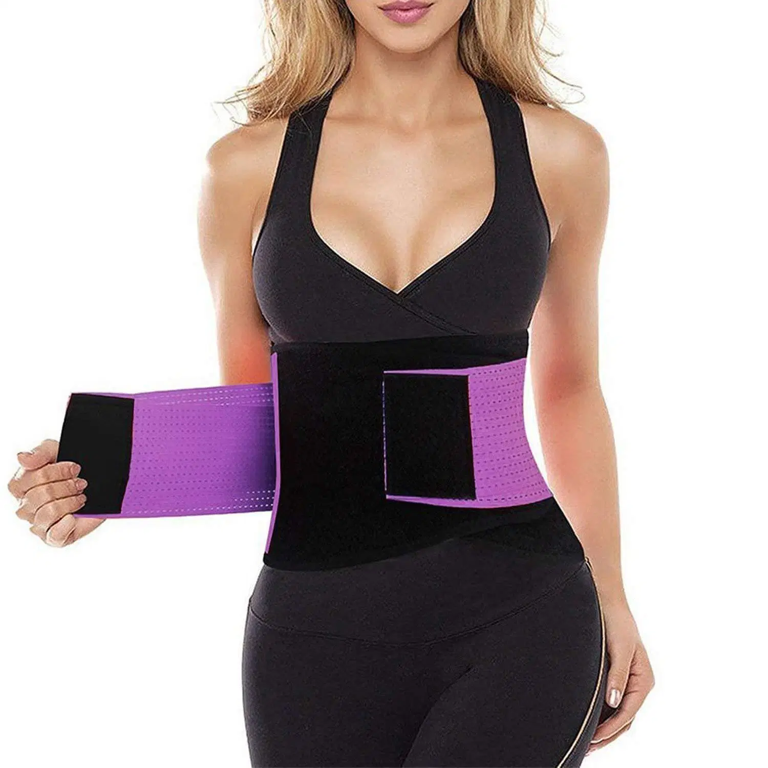 Dropshipping Slimming Sports Belt Fitness Fat Burning Body Shaper Waist Belt Women training Strap Abdomen Corset