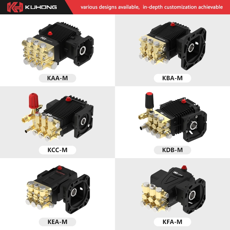 Kuhong 140bar 2000psi 4kw 5.5HP Portátil bomba de lavagem de alta pressão