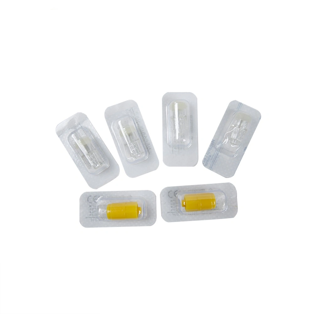 Disposable Transparent Heparin Cap with Soft Blister Pack