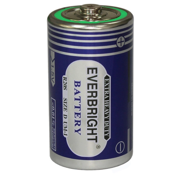 High Capacity Um-1 Size D Super Cell Battery for Torch Light