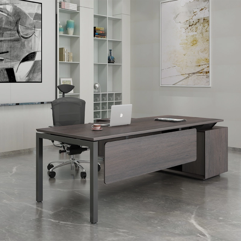 China Wholesale/Supplier Luxury Manager Table Modern L Shape Executive Desk