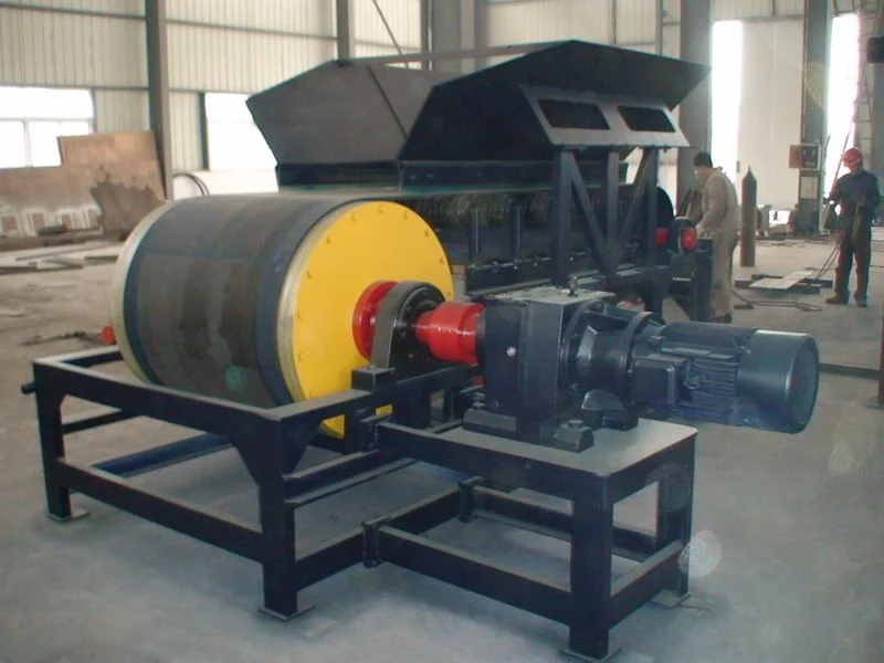 Wet Drum Dewatering and Condensing Permanent Magnetic Separator for Iron Ore Mining Processing