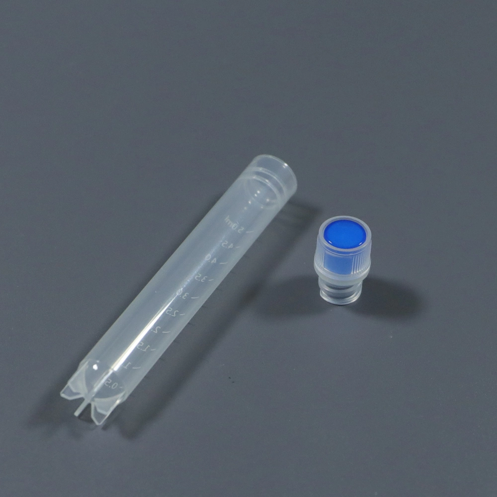 Pièce de découpe 1 ml boîte de comprimé flacon en verre emballage pharmaceutique Tube de congélation jetable