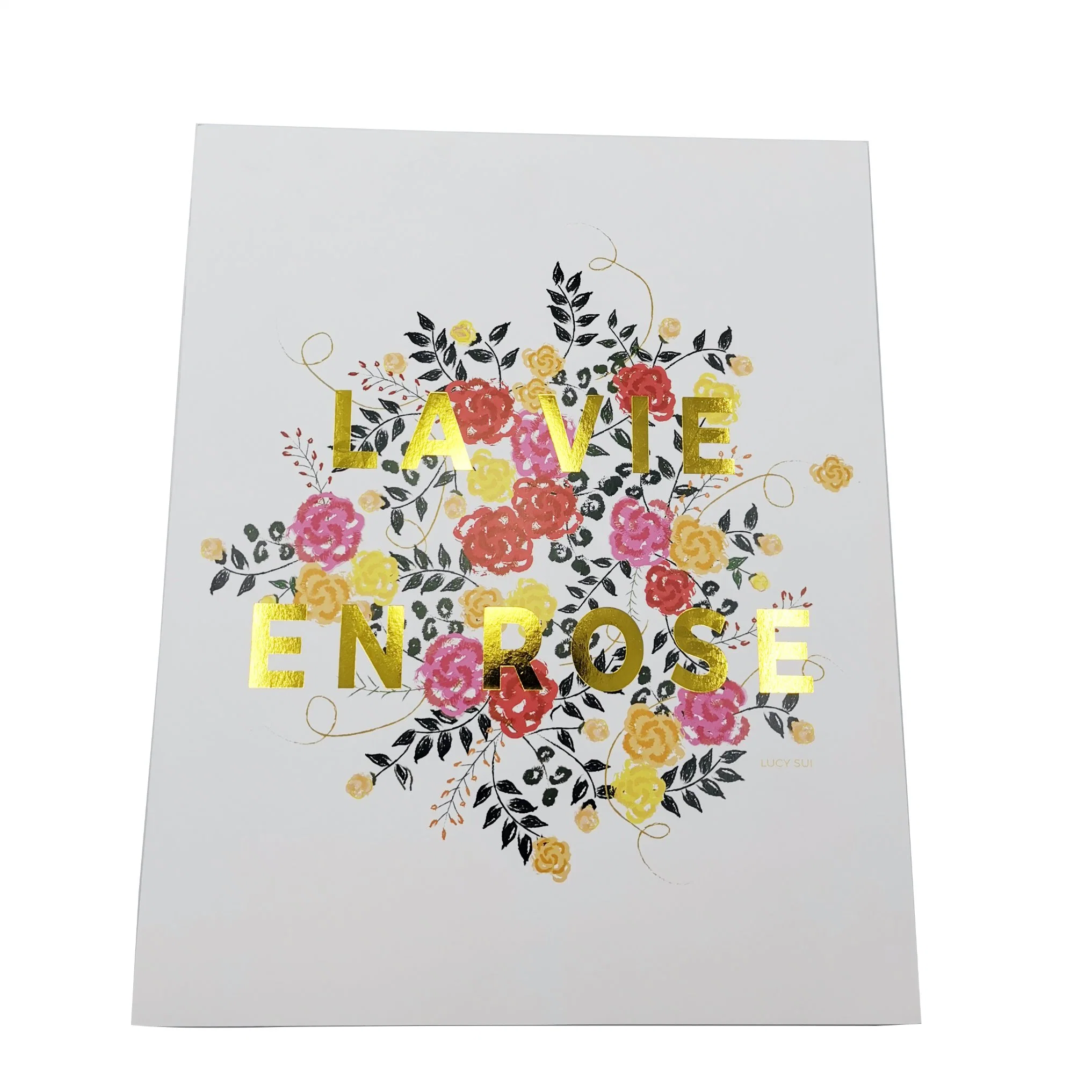 Cartes-cadeaux personnalisées en impression couleur et logo Papier d'aluminium pour cartes de vœux de mariage