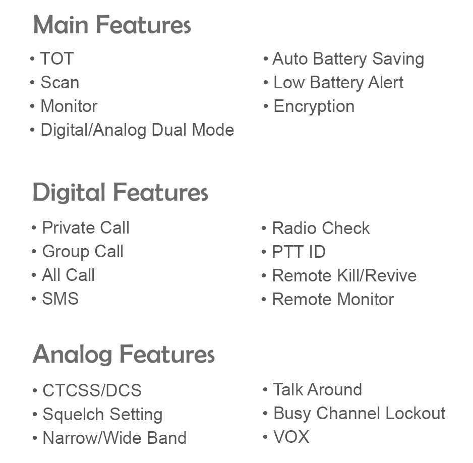 Hottest LCD Display UHF Walkie Talkie Long Range Handheld Transceiver Pseudo Trunking Radio