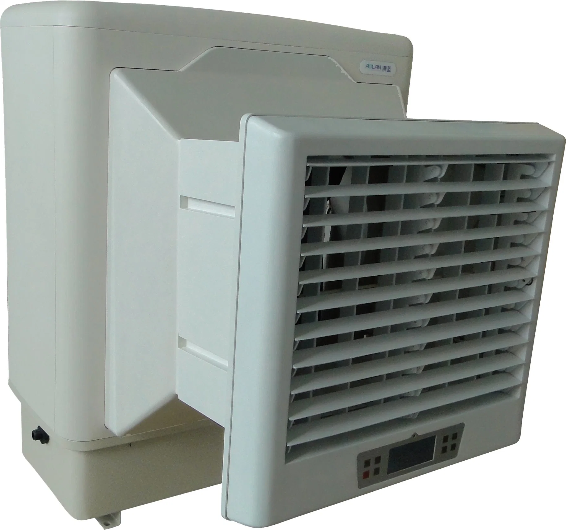 Water Air Conditioner Wall Mount One Side Air Imput 6000m3/H Airflow Window Cooler