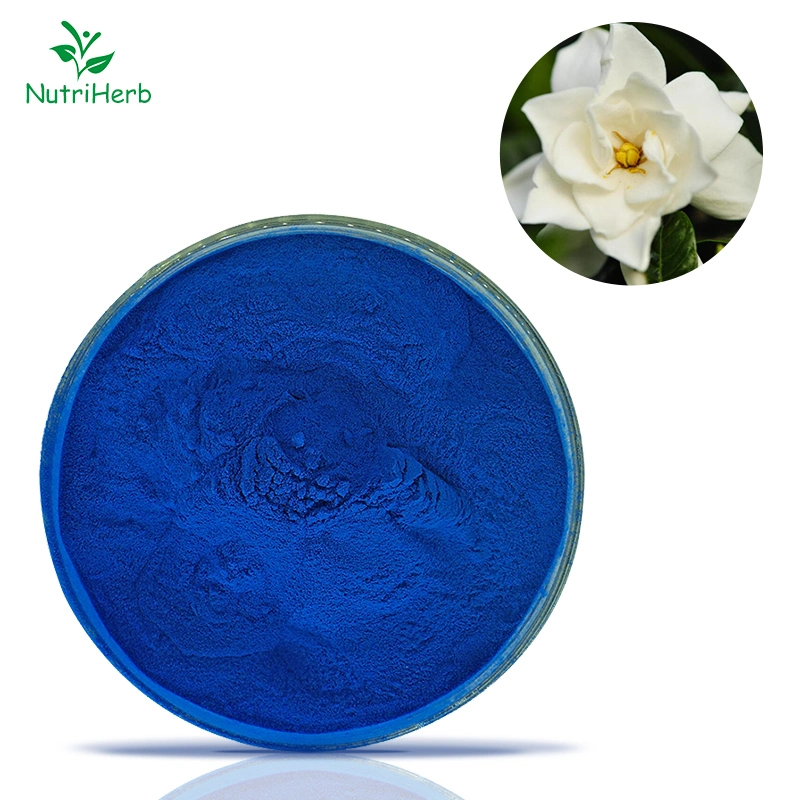 Пищевые красители пигменты Gardenia Extract Gardenia Blue Powder