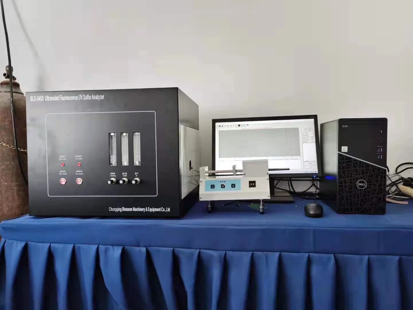 ASTM D5453 Total Analysis Instrument of The Sulfur Content in Hydrocarbons