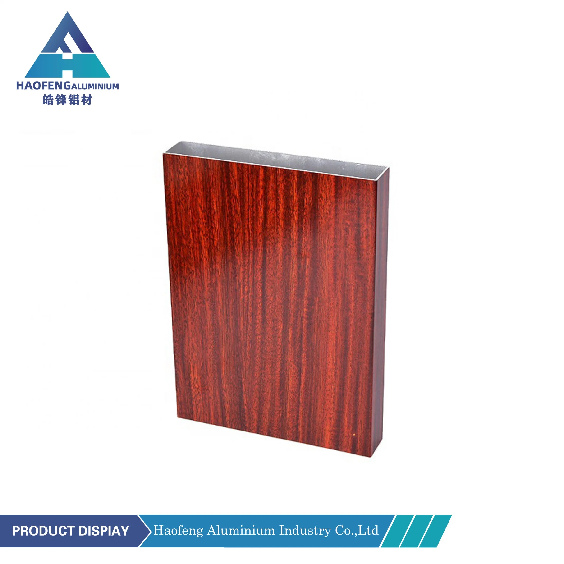 Wood Grain Aluminum Square Through U-Groove Aluminum Square Pipe Modeling Aluminum Square Through Ceiling