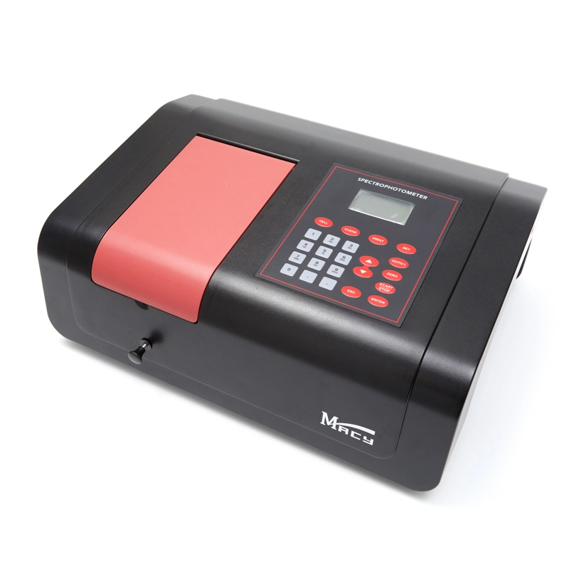 2nm Band Width and 190-1100nm Wavelength Range of Visible or UV-Visible Spectrophotometer