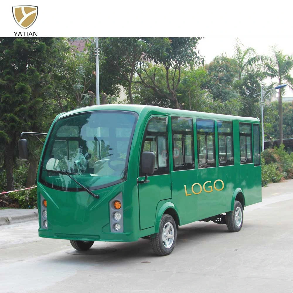 Classic Electric Low Speed Sightseeing Car Shutter Bus on Sale