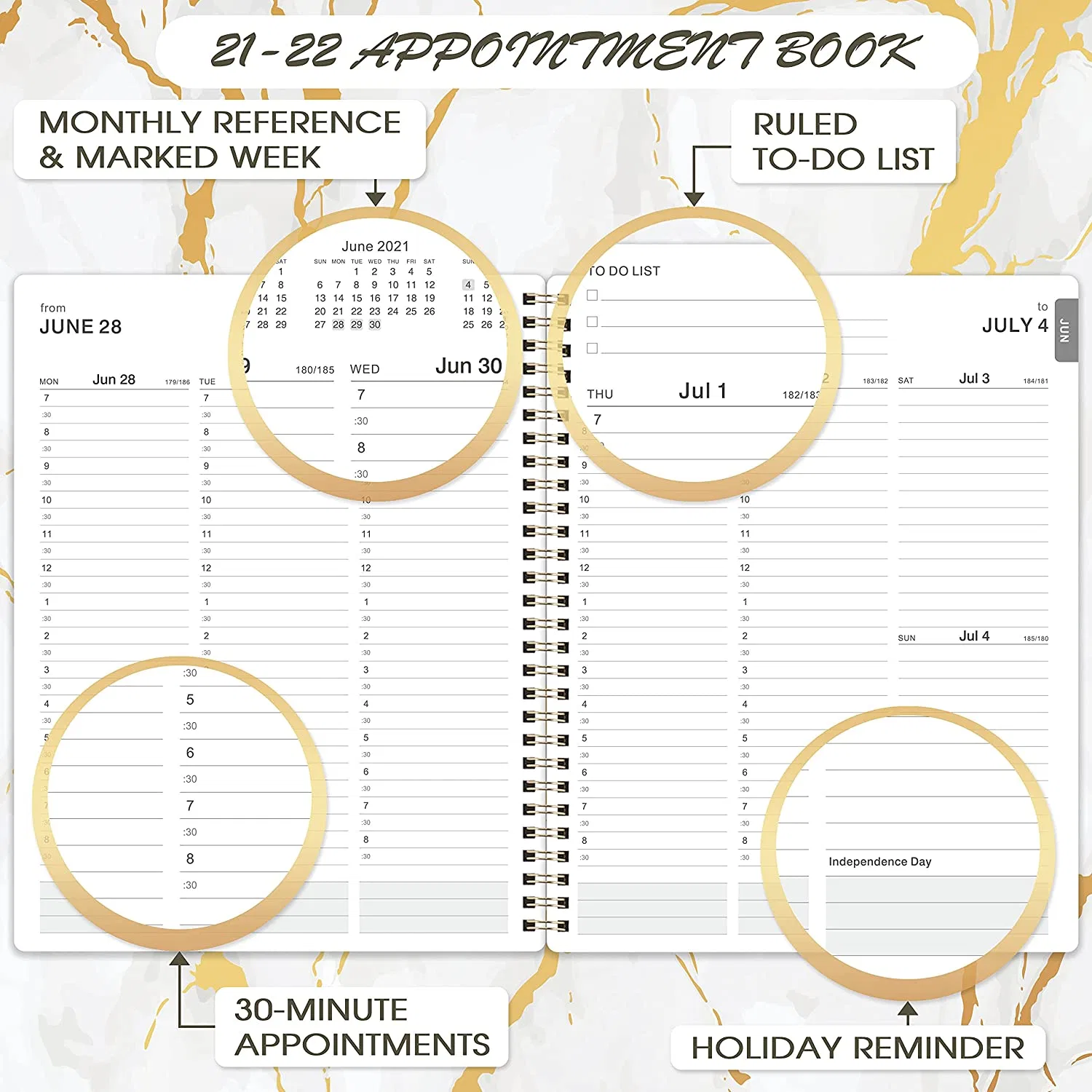 School Diary with Custom Printing A3 A4 A5 Logo