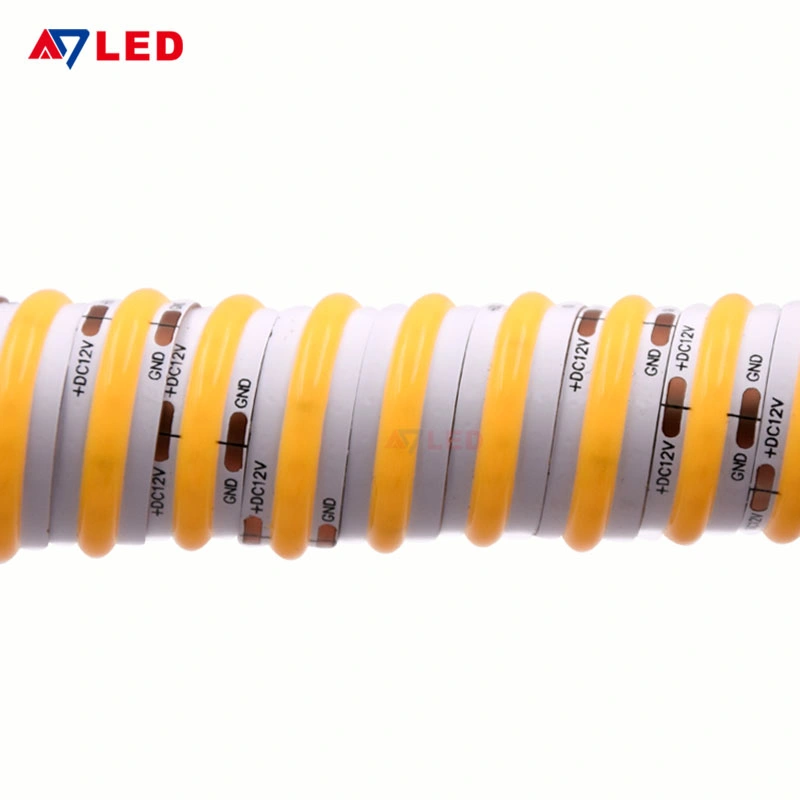 IP20/IP67 Durable Ceiling LED Strip Lights 12V DC Tape Light 320LEDs/M Flex Dimmable COB LED Strip Light for Bedroom Bathroom