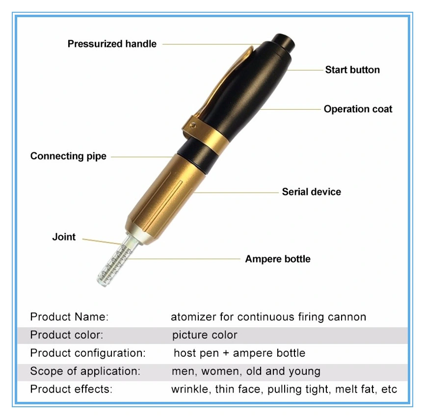 2021 Hot Sale High quality/High cost performance 0.3ml 0.5ml Ampoule Head for Hyaluronic Injector Pen