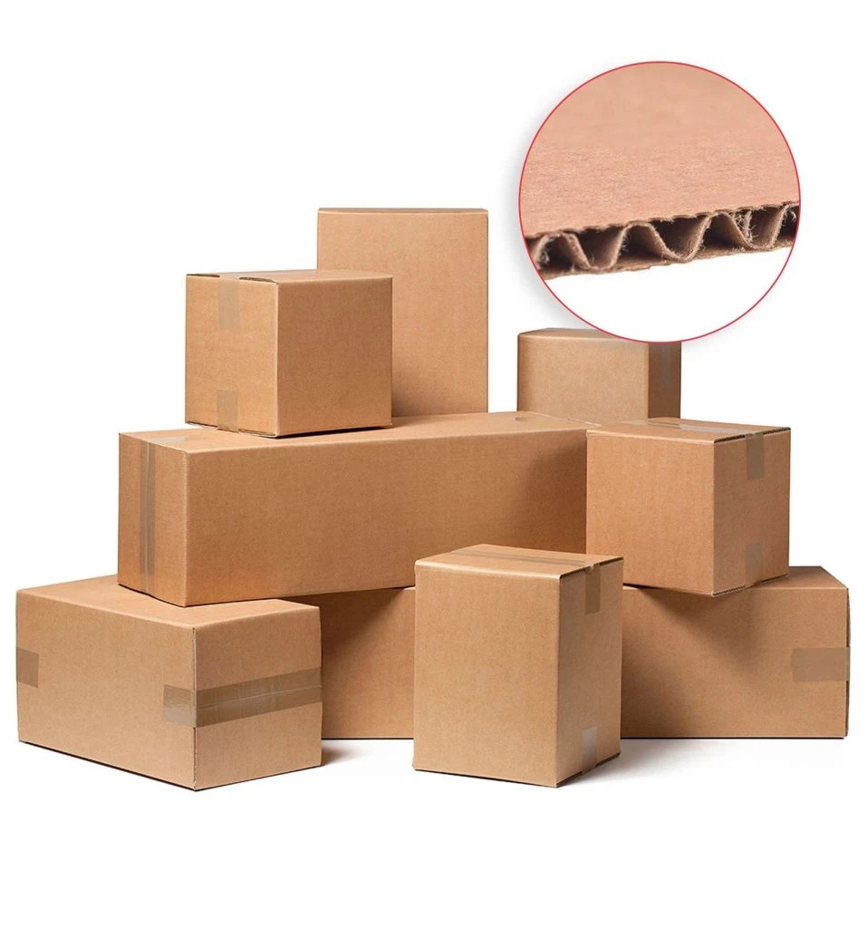 Flourish Free Samples Packaging Cartons Corrugated Board Custom Shipping Boxes for Electronics/Food/Household/Cosmetics/Apprel