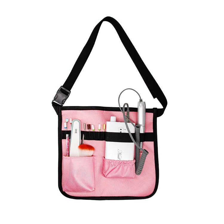 Wholesale/Supplier Pink Manicure Nail Drill File Tool Waist Bag