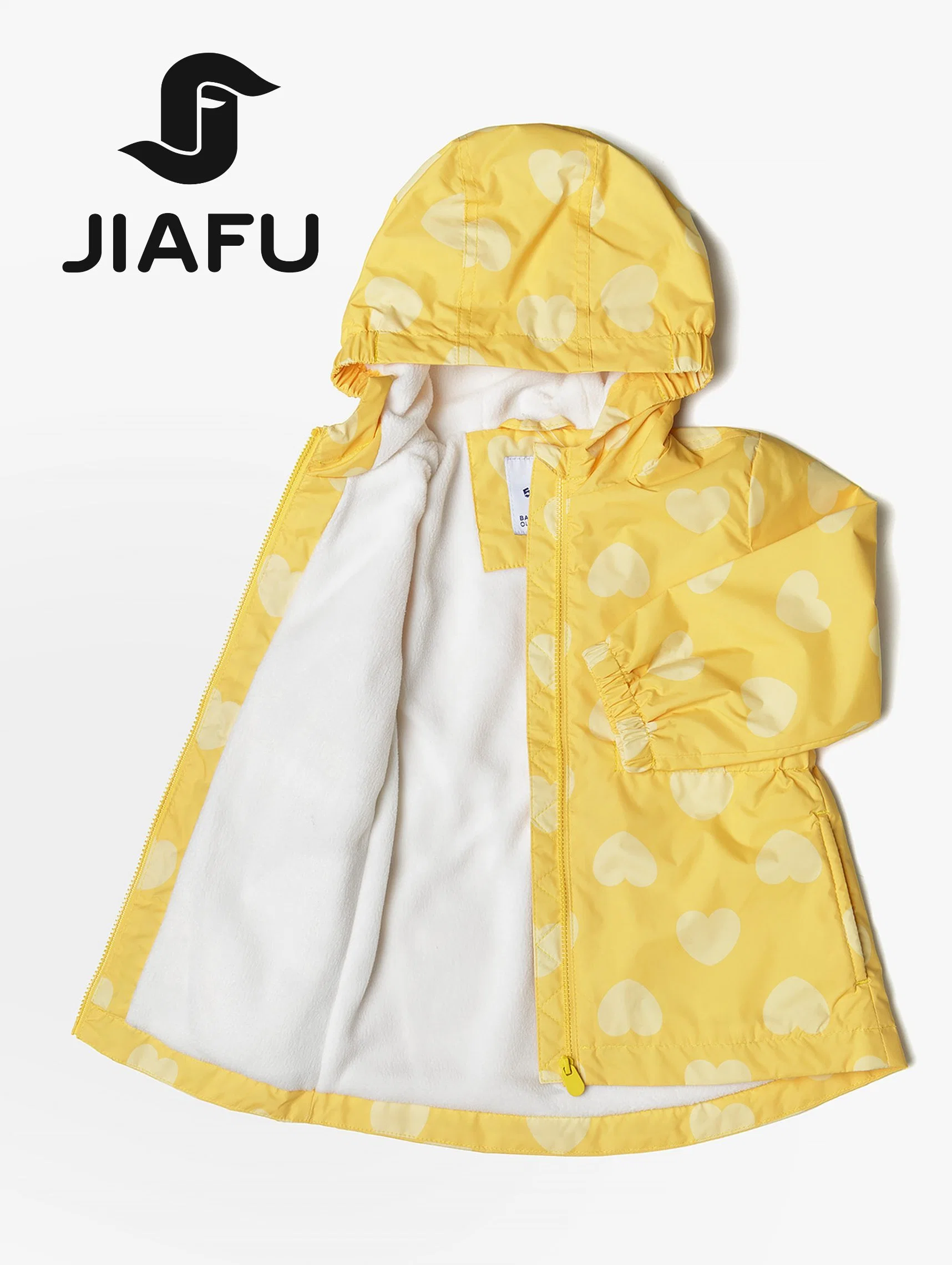Fashion OEM Customized Baby Girl Clothing Hooded Coat Outerwear Kids Infant Jacket