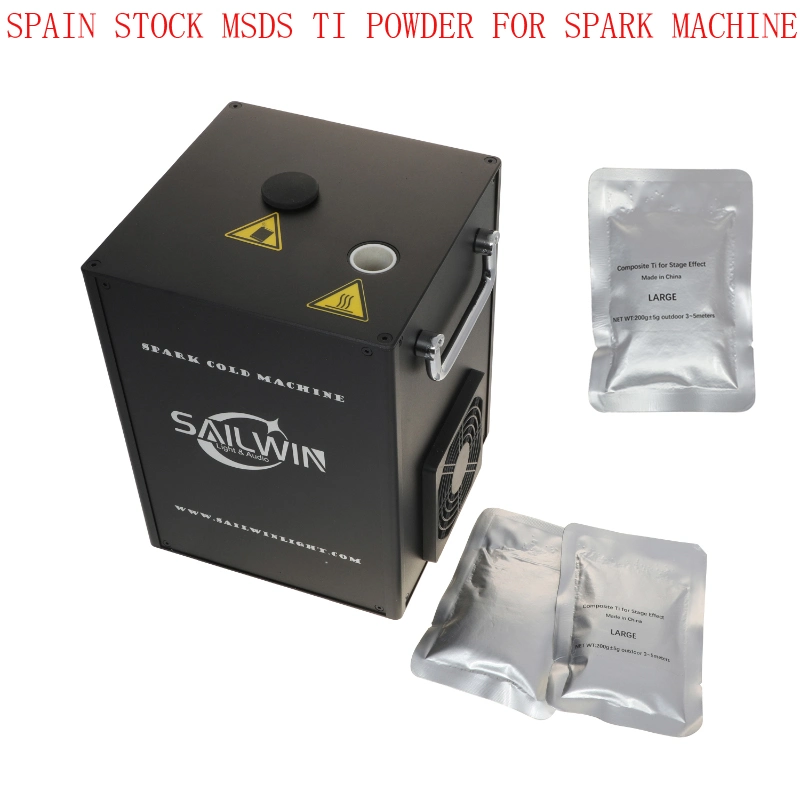 Indoor Outdoor Spark Composite Titanium Powder for Wedding Cold Spark Machine