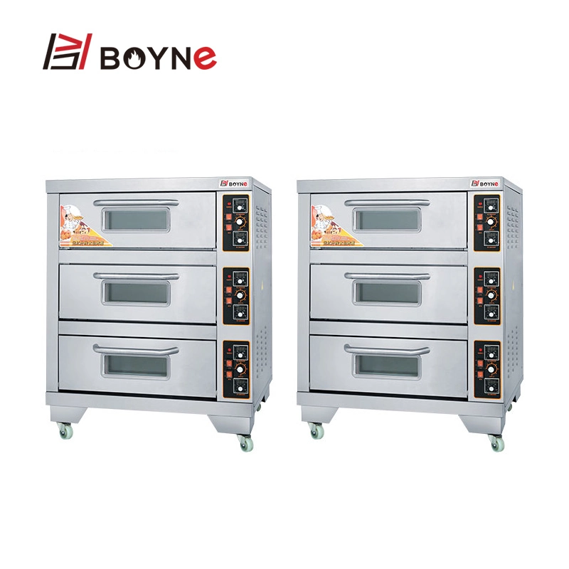 Electric Oven Three Deck Three Trays