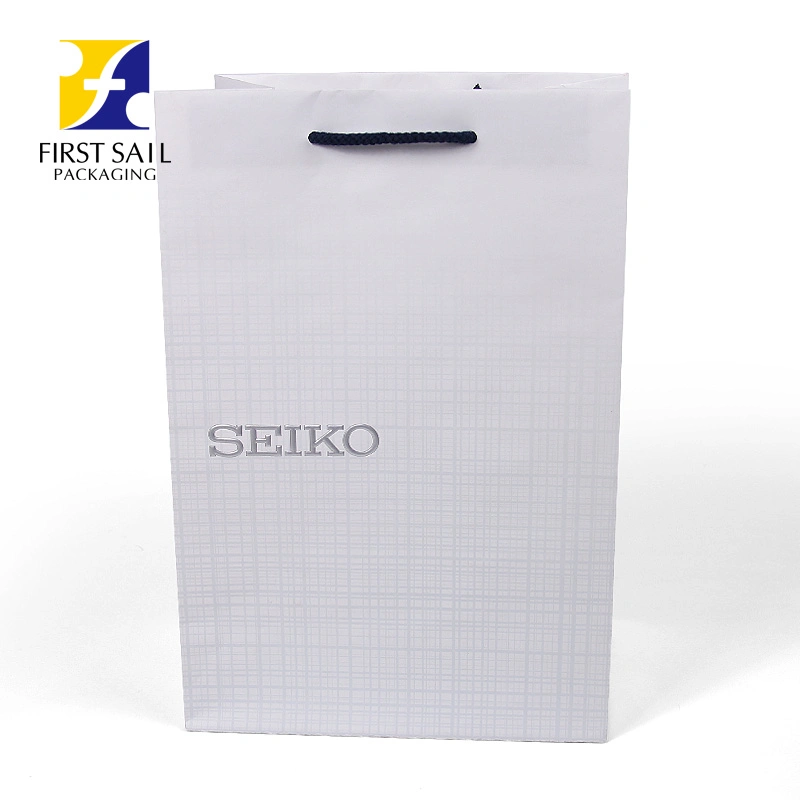 Printing Cosmetic Promotion Kraft Paper Gift Packaging Bag