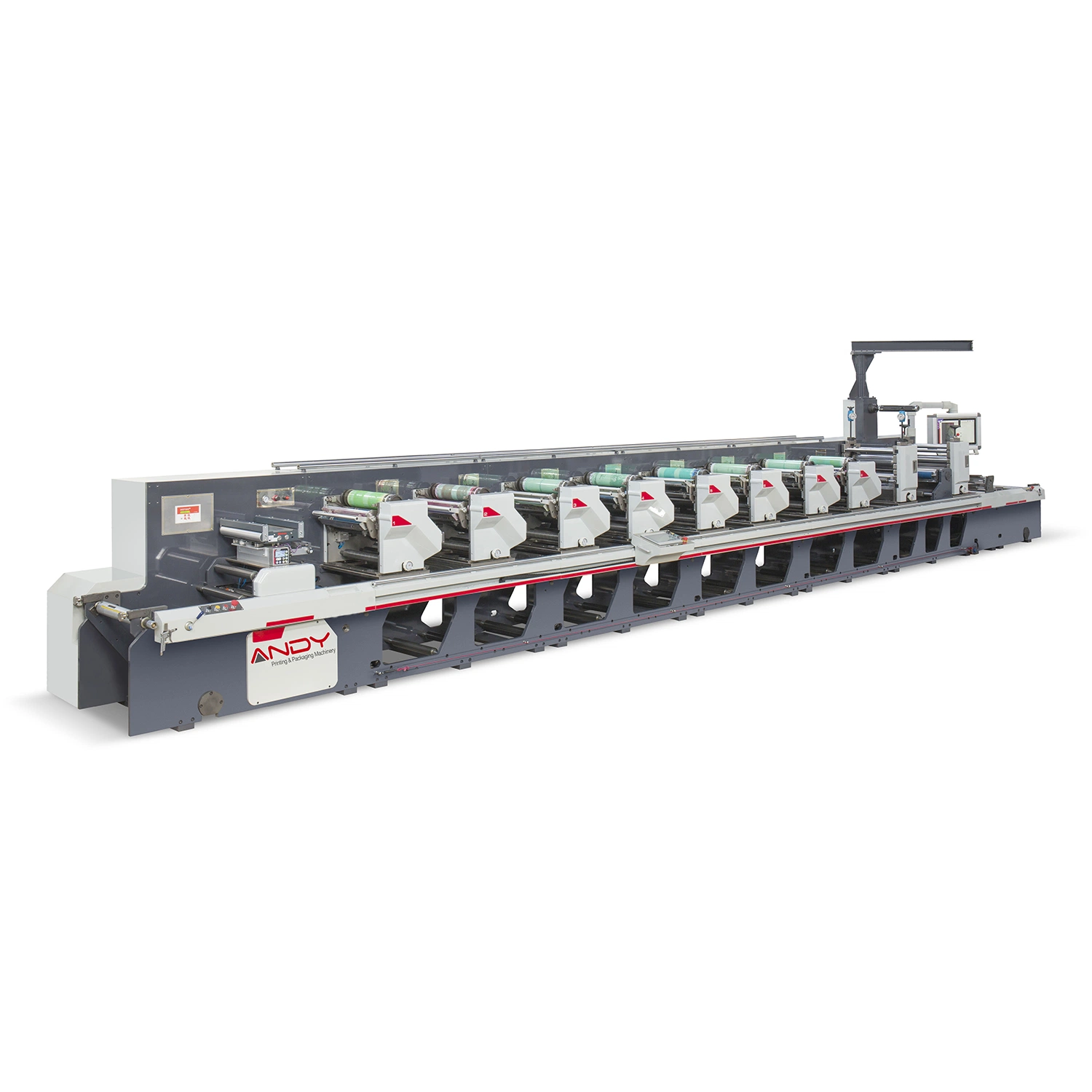 Full Servo Unit Type 6 Colors Flexo Printing Press