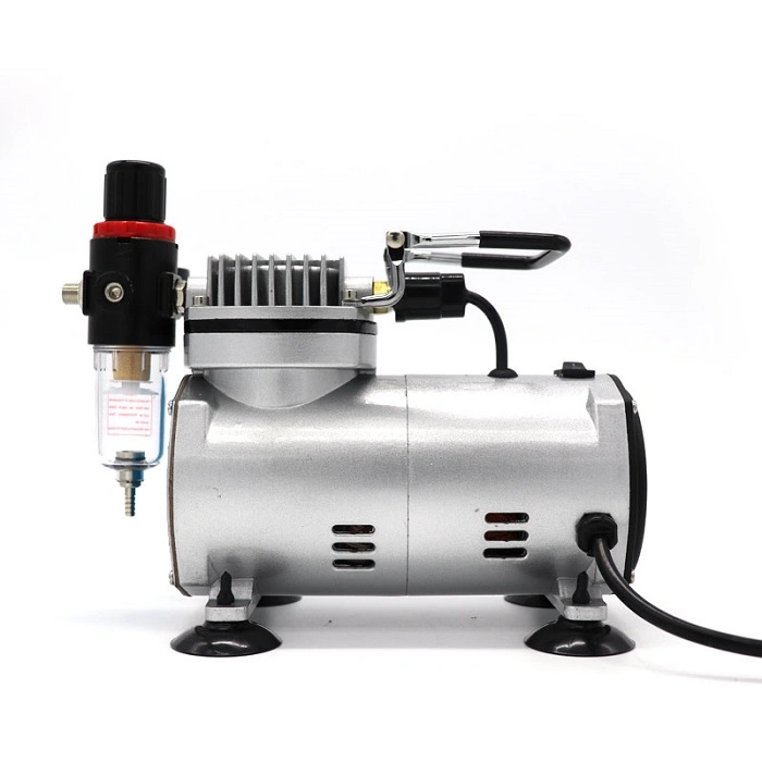 Power Tools Portable Airbrush Spray Mini Air Compressor Airbrush 1/5 HP Air Compressor Kit