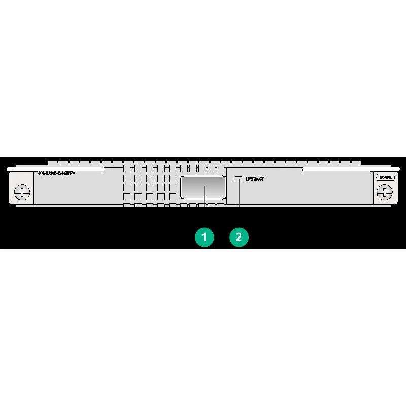 1-Port 40g Ethernet Optical Interface Card (QSFP+, LC) Mic-Qp1l