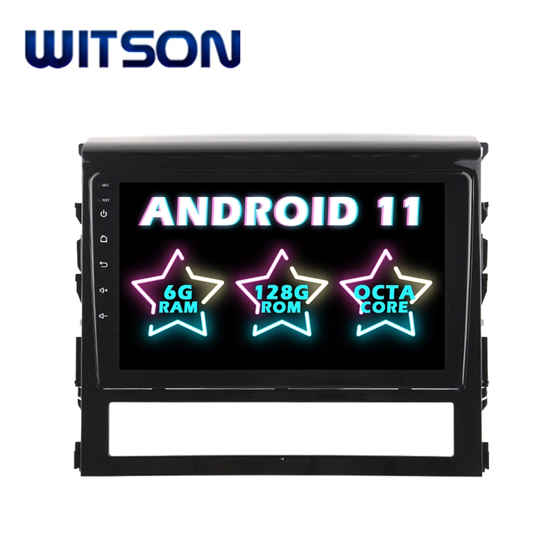 Écran tactile Witson Android 11 DVD de voiture GPS pour Toyota Landcruiser 2016 4 Go de RAM 64 Go de mémoire Flash grand écran dans la voiture lecteur de DVD