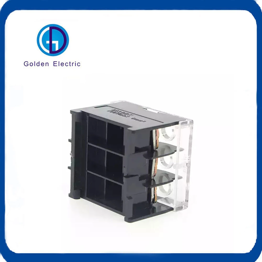 In13bk In20bk In30bk 20A 30A 50A 600V 3poles in Series Black Wire Connector Terminal Block