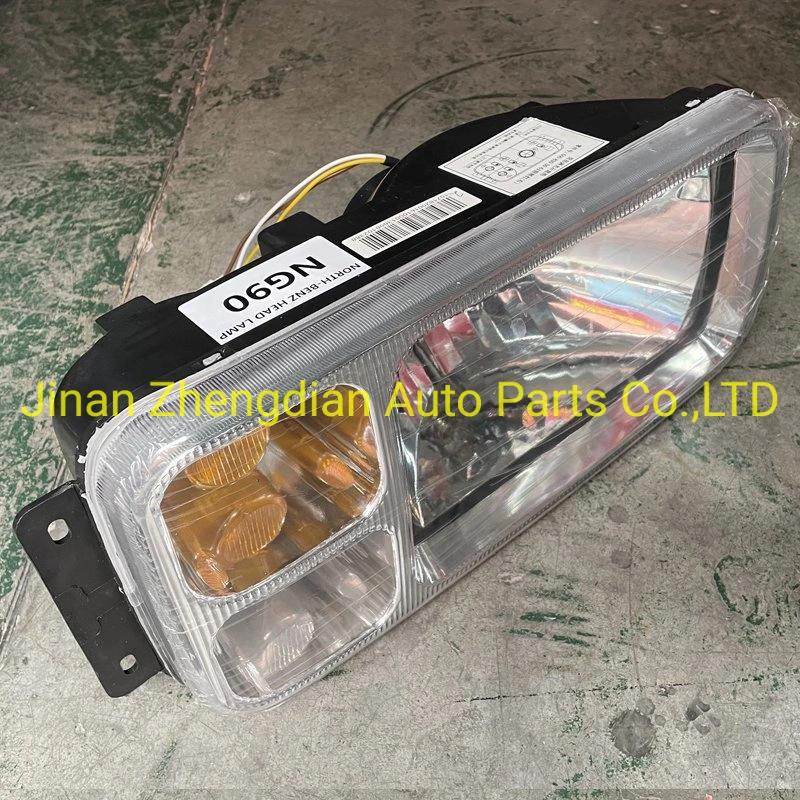 5008202961 5008203061 5208200261 5208200361 Headlamp Front Light for North-Benz Beibentruck Beifangbenchi Ng90 Heavy Truck Spare Parts