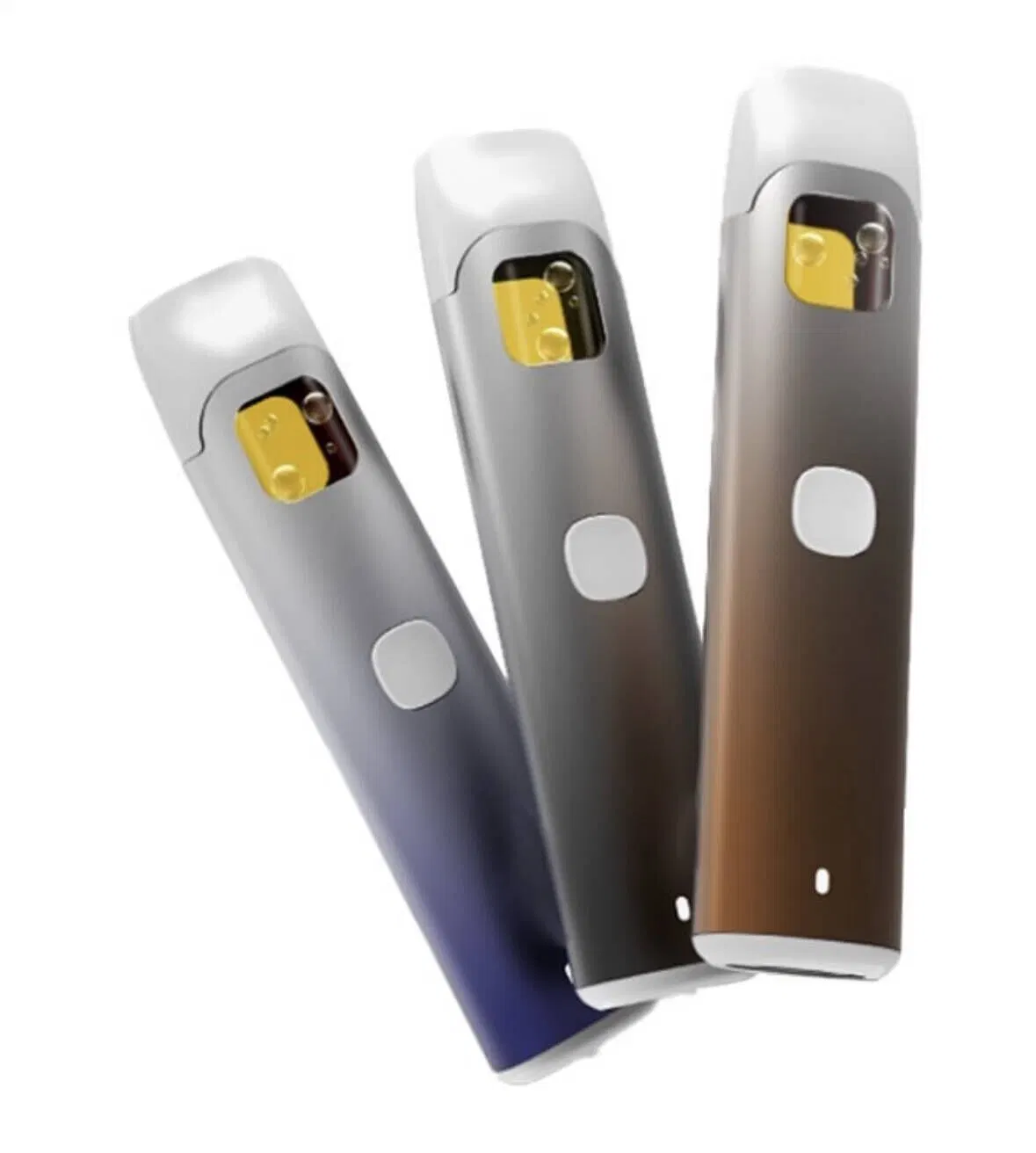 1ml 2ml Vaporisateur sans mèche en céramique sans métal rechargeable Pod personnalisé Distillat Hhc Live Rosin Résine Huile épaisse Vape jetable