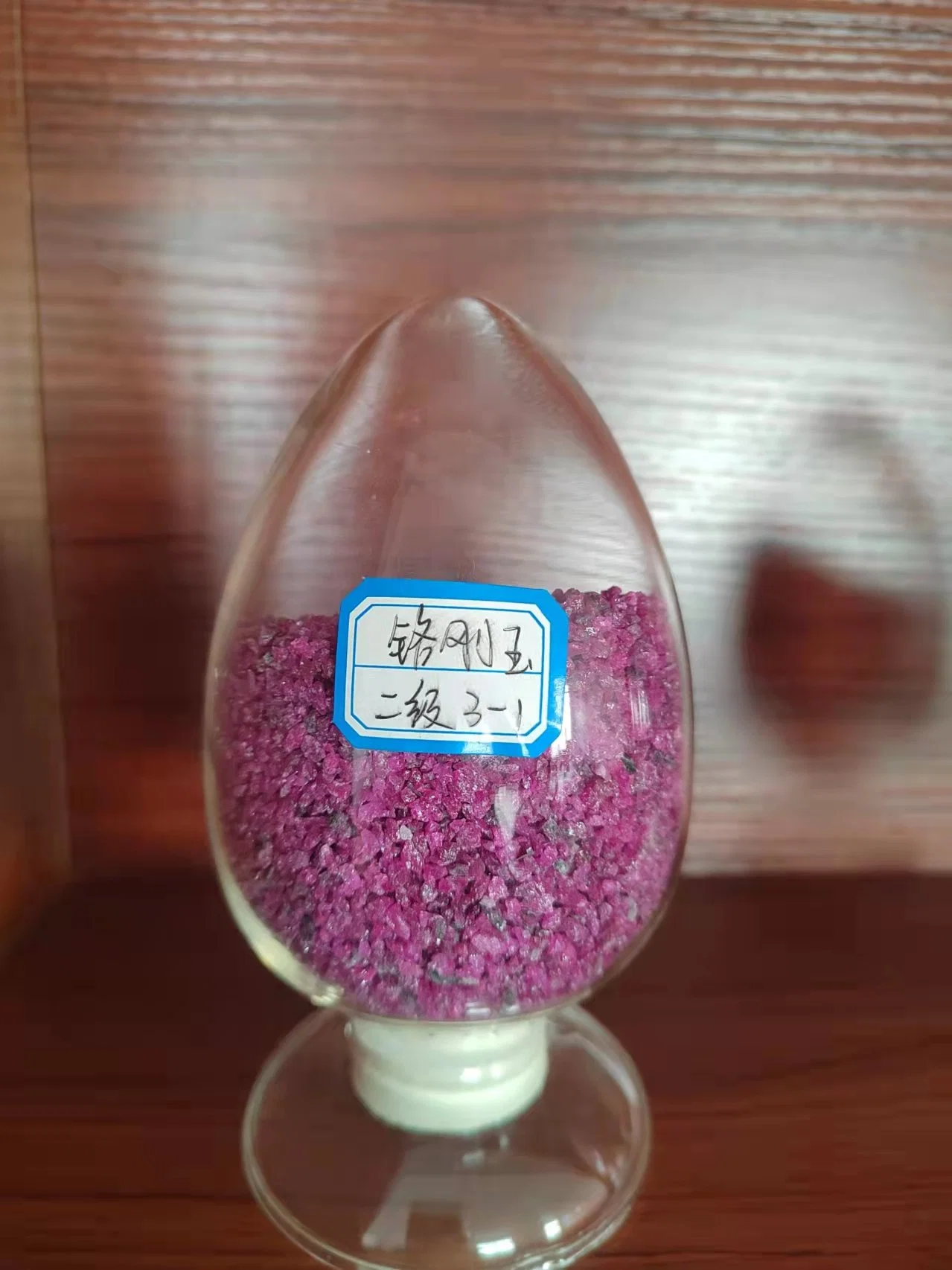 Fused Pink Aluminum Oxide Glass Oven Refractory Materials