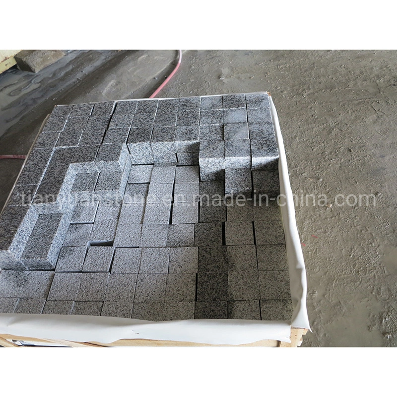 Chinese Red G666 Granite Paving Stone / Cobble Stone for Outdoor Paver