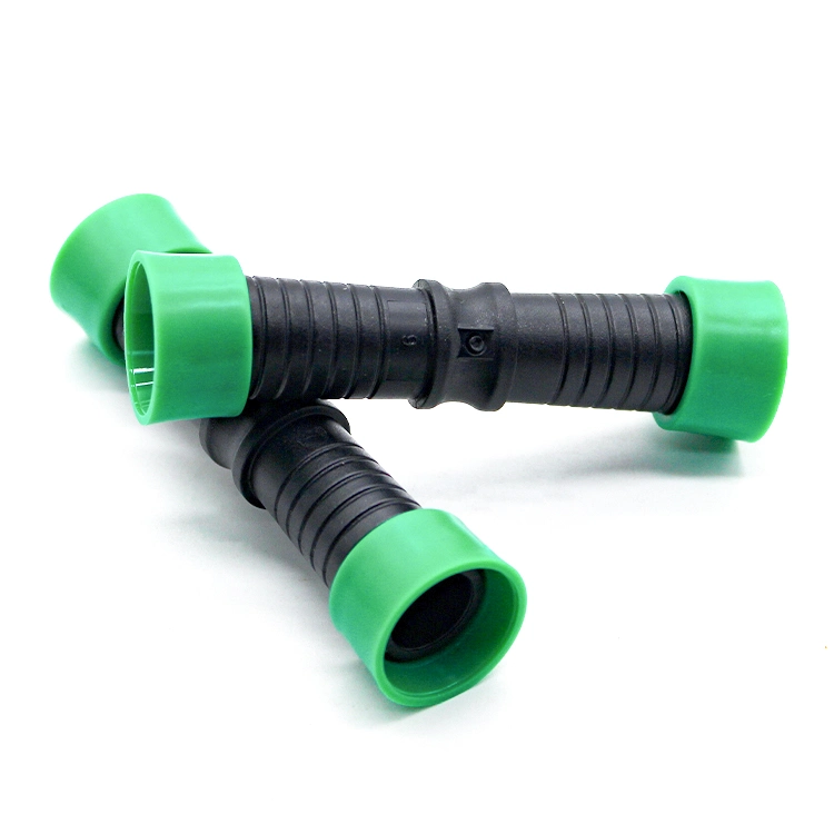 Plastic Irrigation Hose Connector Drip Tape Lock Coupling