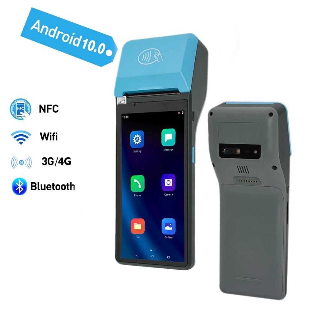 All in One Handheld NFC Card Reader Terminal Android Preis POS-Maschine mit Drucker (Z300)