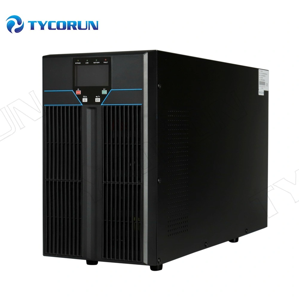 Tycorun Single Phase Low Voltage UPS Tower/Rack Mounted 1kVA/2kVA/3K/Va/6kVA/10kVA 110V/208VAC Online UPS Uninterruptible Power Supply