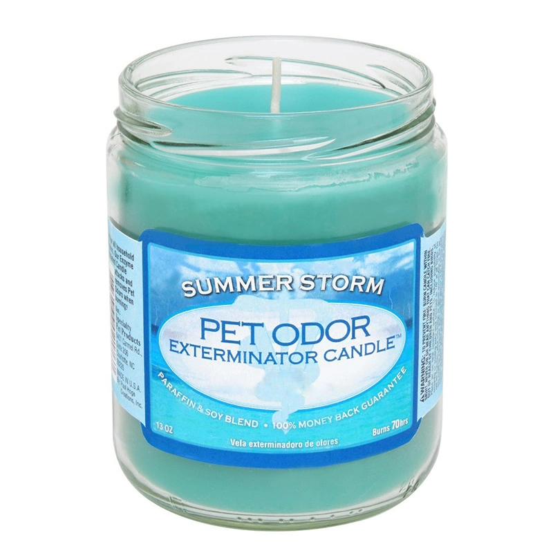 Animal Lover Gift Glass Jar Scented Pet Odour Candles