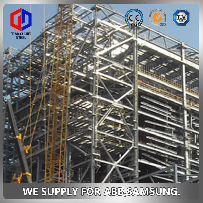 Industrial Prefabricated/Modular Metal Prefab Factory/Workshop/Wareshop/Steel Building Structure