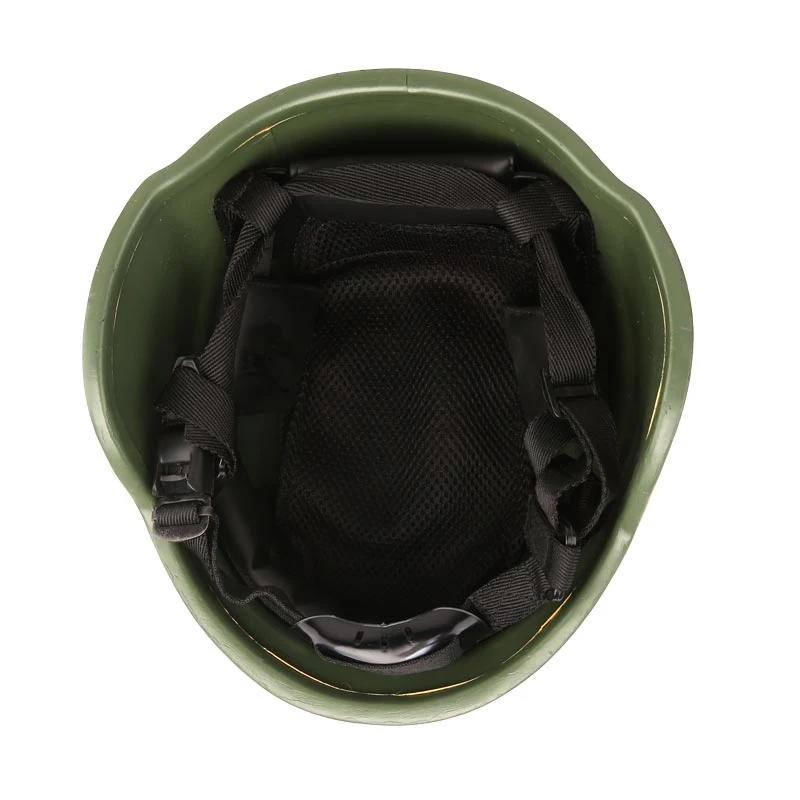 Cxxgz Factory Made Manufacturer Green Color High quality/High cost performance Iiia 3A UHMWPE Aramid Pasgt Bulletproof Helmet