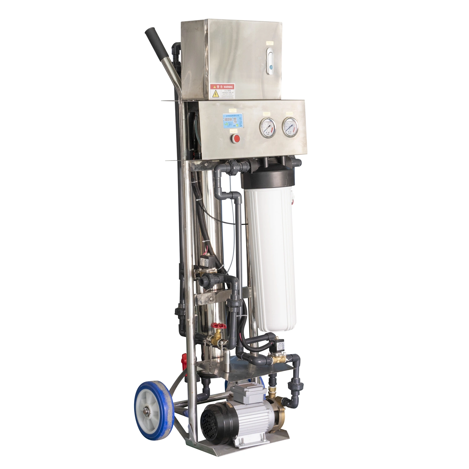 Tragbares Hand Push Reverse Osmosis System Clean Window
