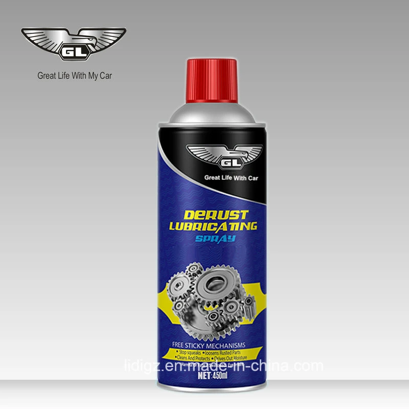 Chemical Anti-Rust Remover Spray Lubricant Silicone Lubricant Spray