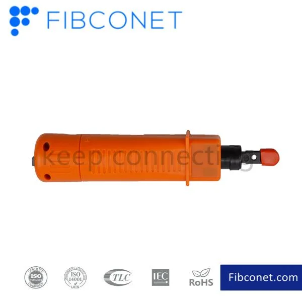 Herramienta de punci n Fibconet con Easy Stripper para UTP/STP Cable redondo