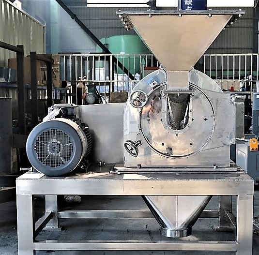 D50: 10-850um Ultrafine Powder Grinding Hammer Mill for Food/Chemical/Minerals