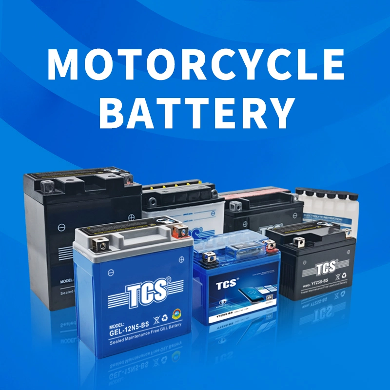 TCS Sealed sans entretien SLA moto AGM VRLA plomb acide Batterie YT5L-BS